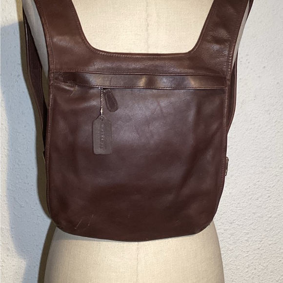 Coach vintage brown leather Hippie Slim Backpack - Picture 2 of 7